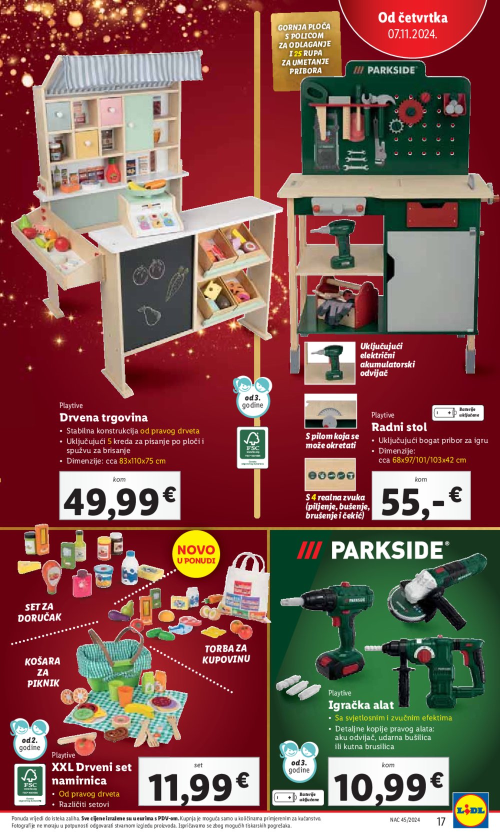 Lidl katalog super ponuda od četvrtka 07.11.-10.11.2024.