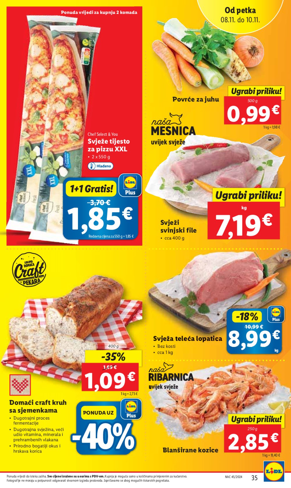 Lidl katalog super ponuda od četvrtka 07.11.-10.11.2024.