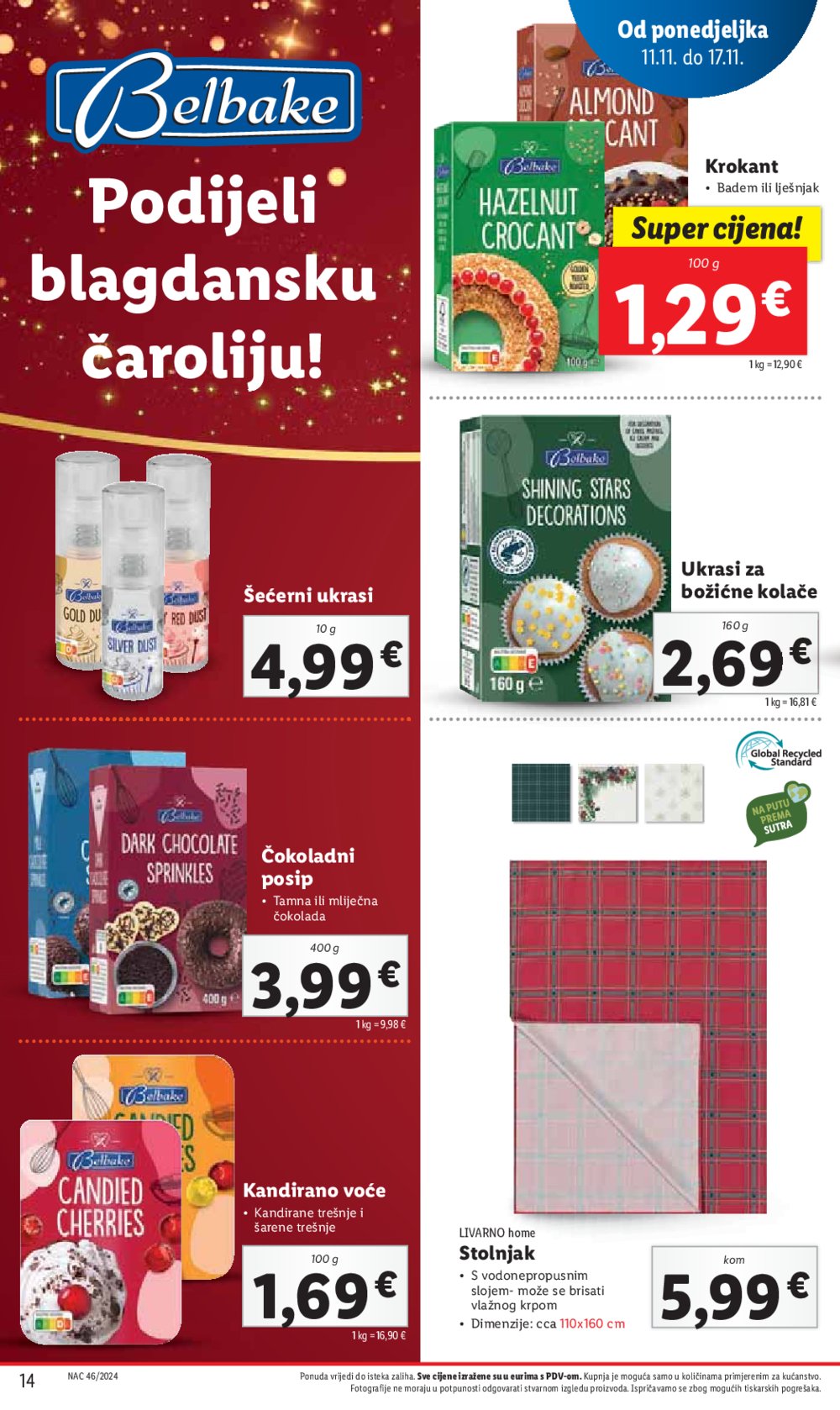 Lidl katalog Super ponuda od ponedjeljka 11.11.-17.11.2024.