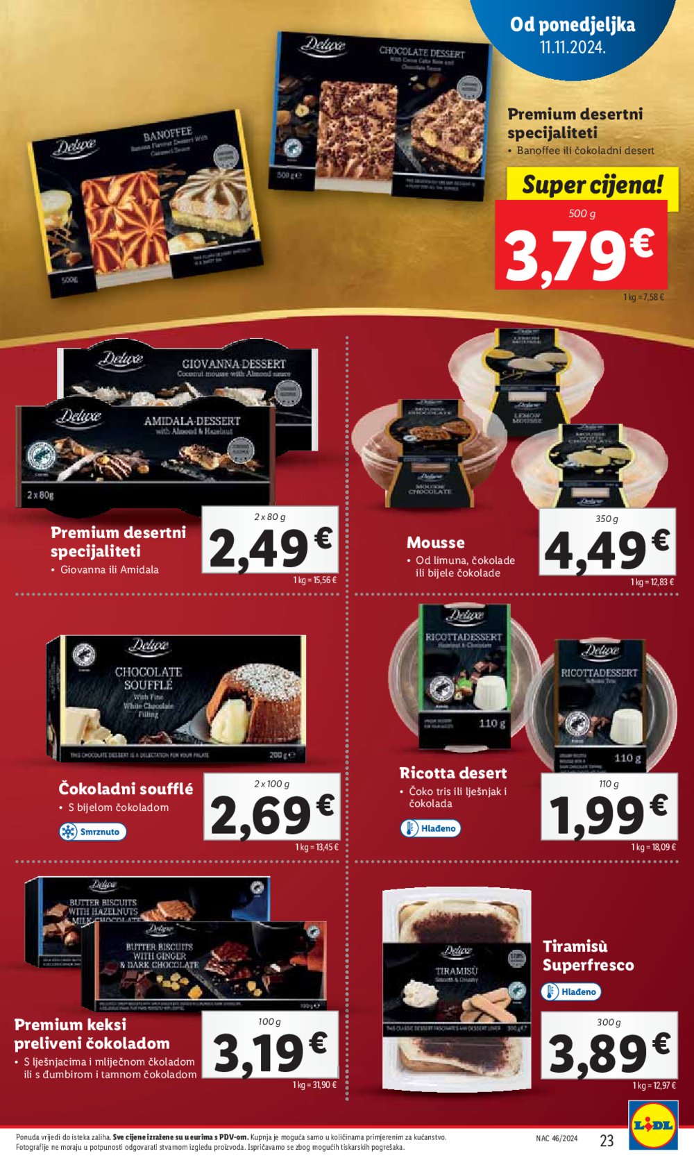 Lidl katalog Super ponuda od ponedjeljka 11.11.-17.11.2024.