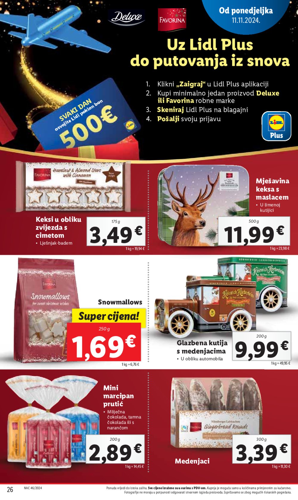 Lidl katalog Super ponuda od ponedjeljka 11.11.-17.11.2024.