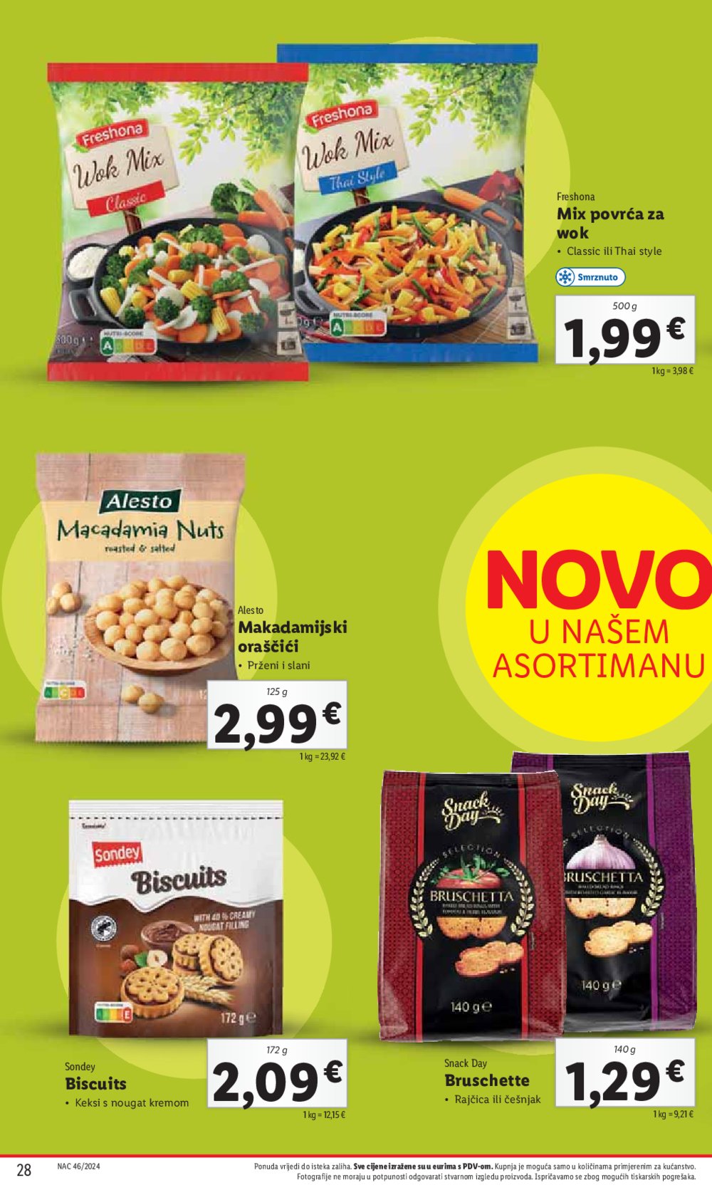 Lidl katalog Super ponuda od ponedjeljka 11.11.-17.11.2024.