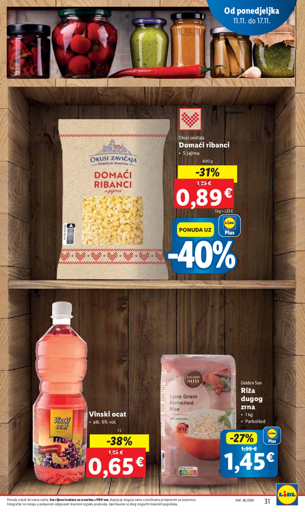 Lidl katalog Super ponuda od ponedjeljka 11.11.-17.11.2024.