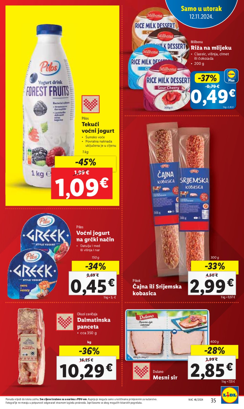 Lidl katalog Super ponuda od ponedjeljka 11.11.-17.11.2024.