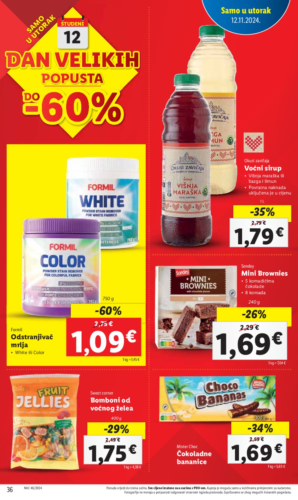 Lidl katalog Super ponuda od ponedjeljka 11.11.-17.11.2024.