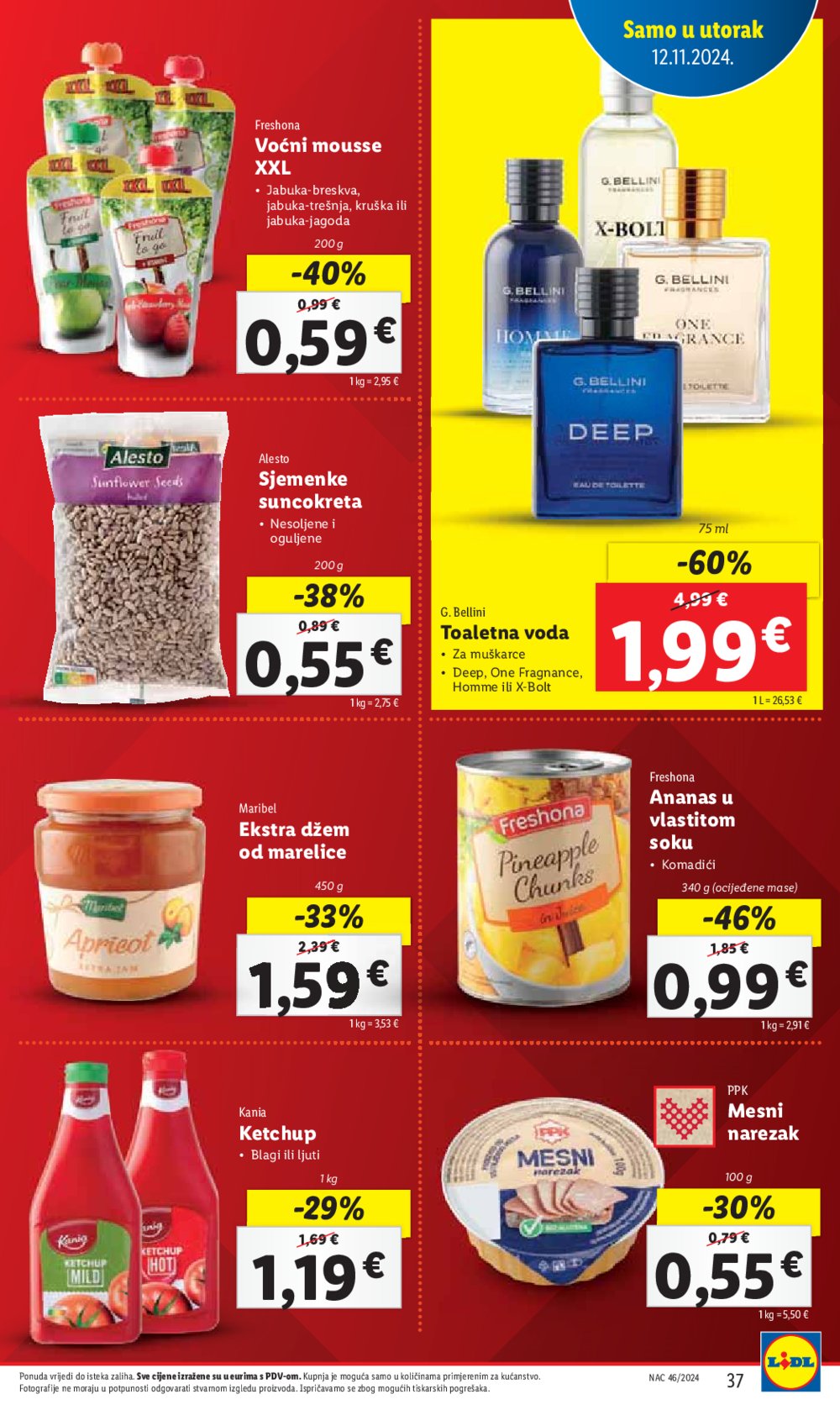 Lidl katalog Super ponuda od ponedjeljka 11.11.-17.11.2024.