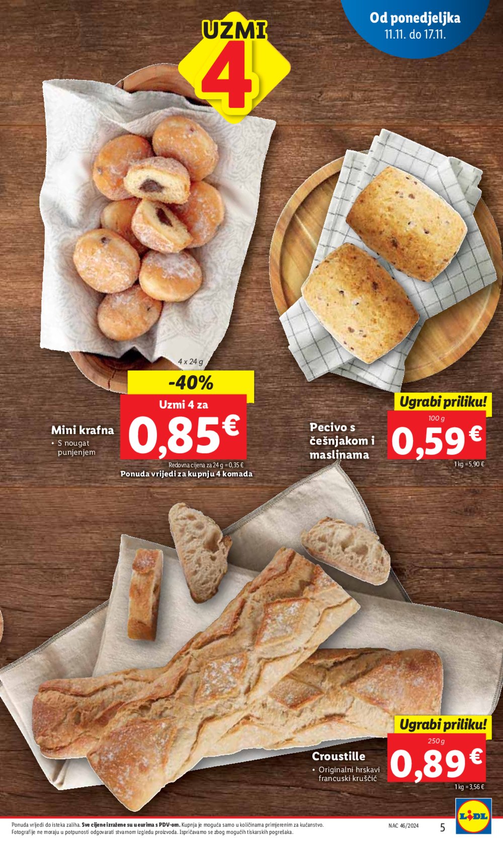 Lidl katalog Super ponuda od ponedjeljka 11.11.-17.11.2024.