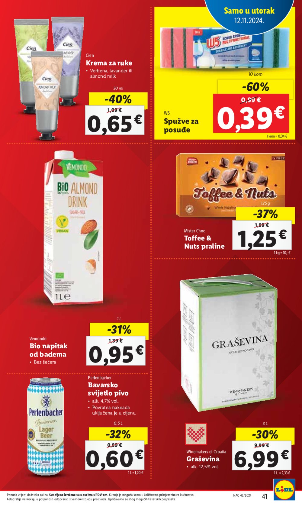 Lidl katalog Super ponuda od ponedjeljka 11.11.-17.11.2024.