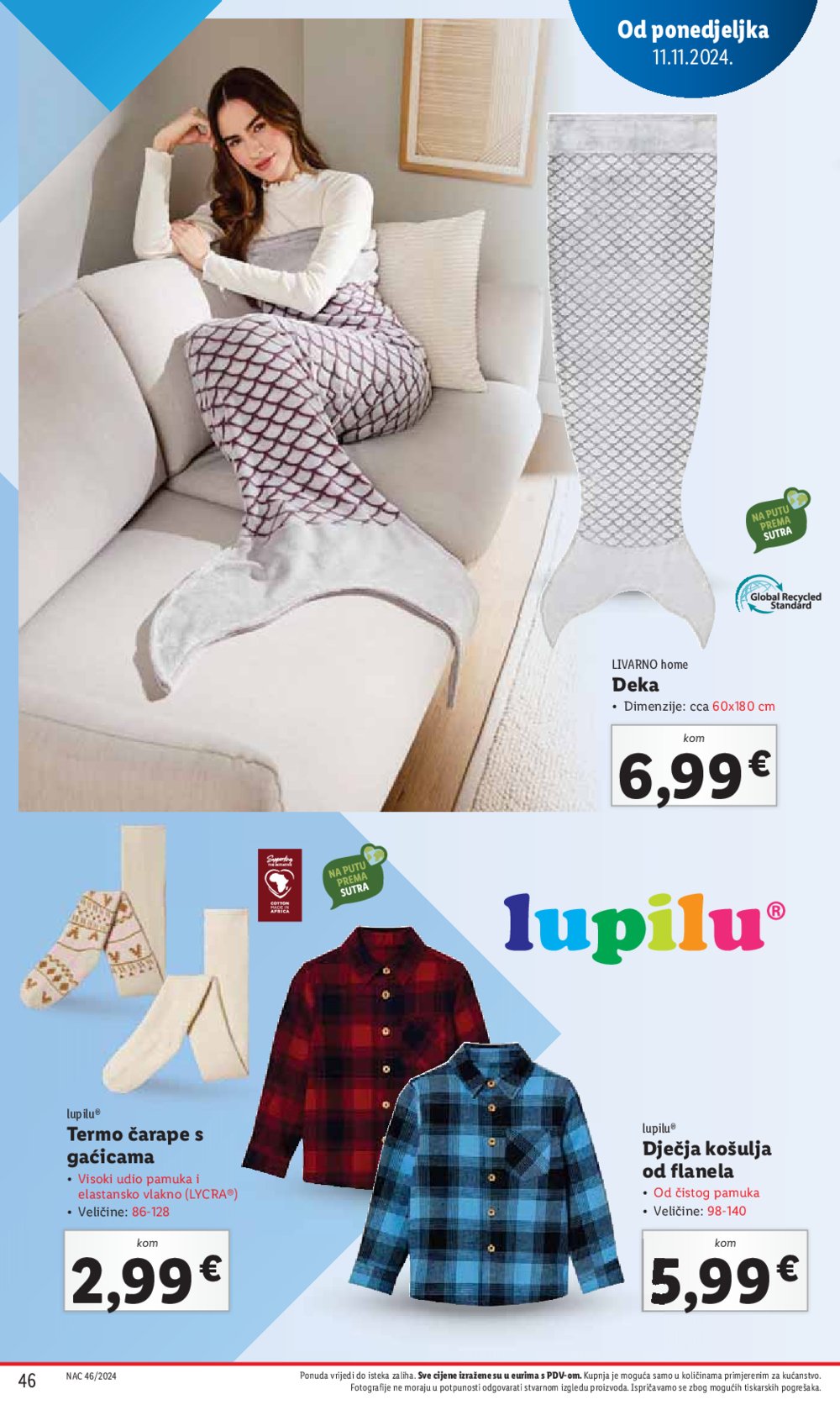 Lidl katalog Super ponuda od ponedjeljka 11.11.-17.11.2024.