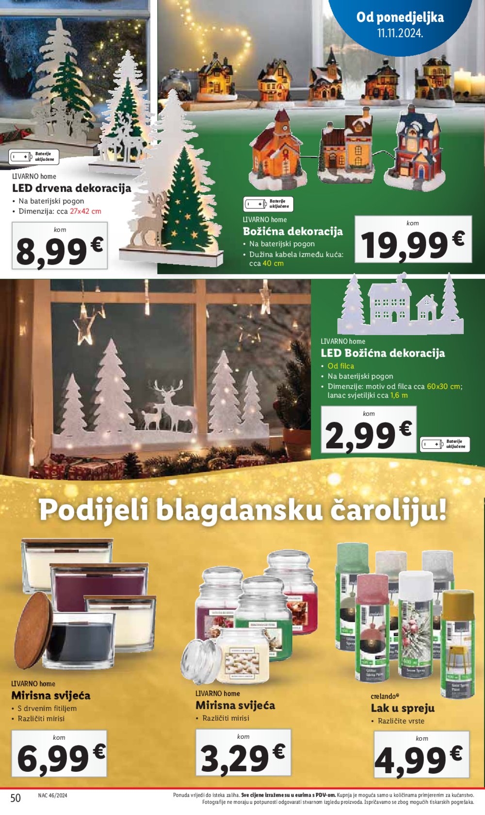 Lidl katalog Super ponuda od ponedjeljka 11.11.-17.11.2024.