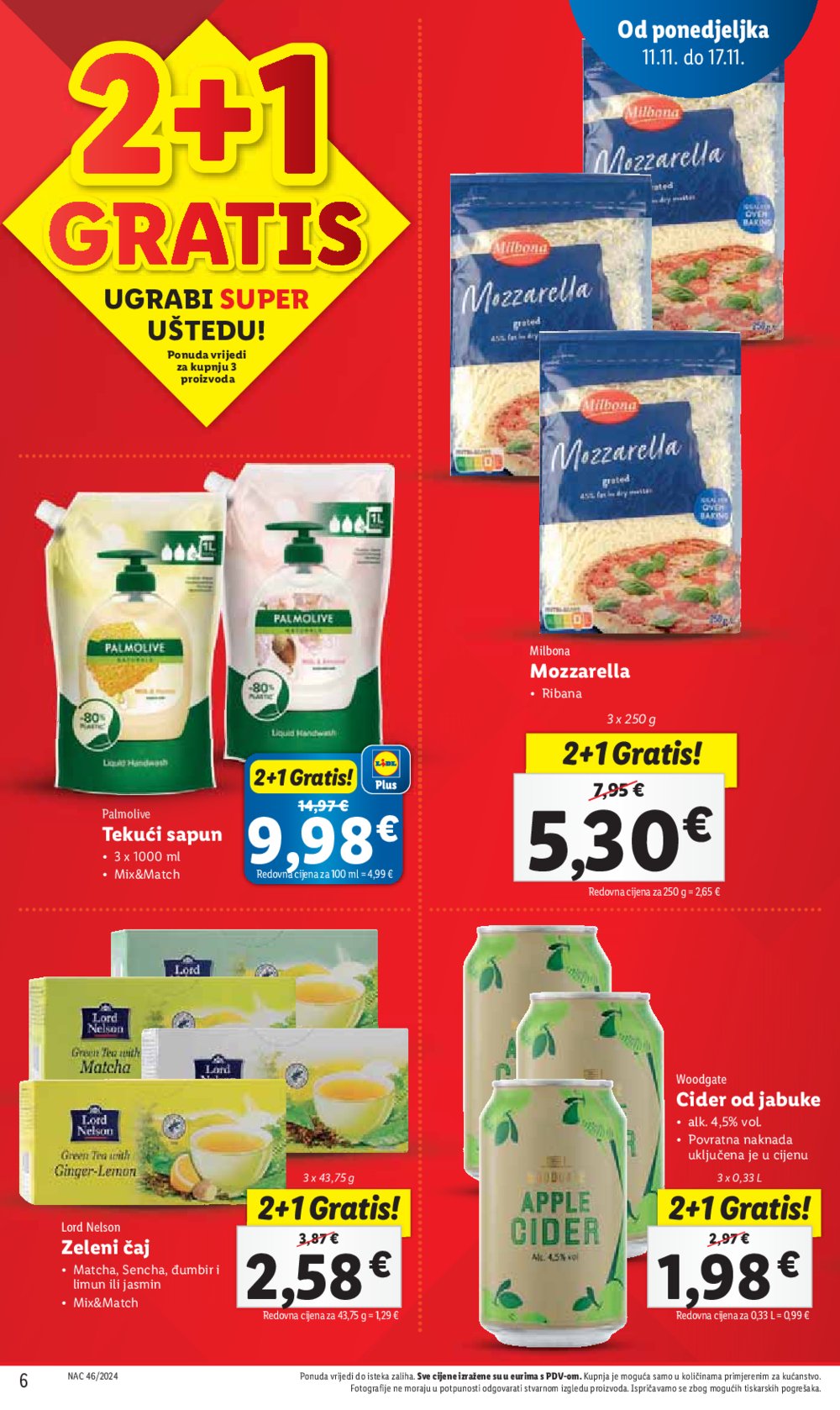 Lidl katalog Super ponuda od ponedjeljka 11.11.-17.11.2024.