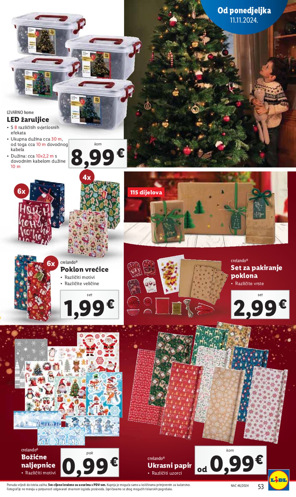 Lidl katalog Super ponuda od ponedjeljka 11.11.-17.11.2024.