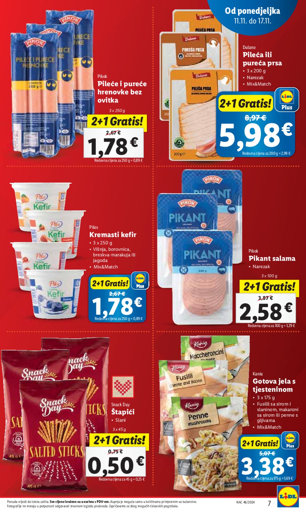 Lidl katalog Super ponuda od ponedjeljka 11.11.-17.11.2024.