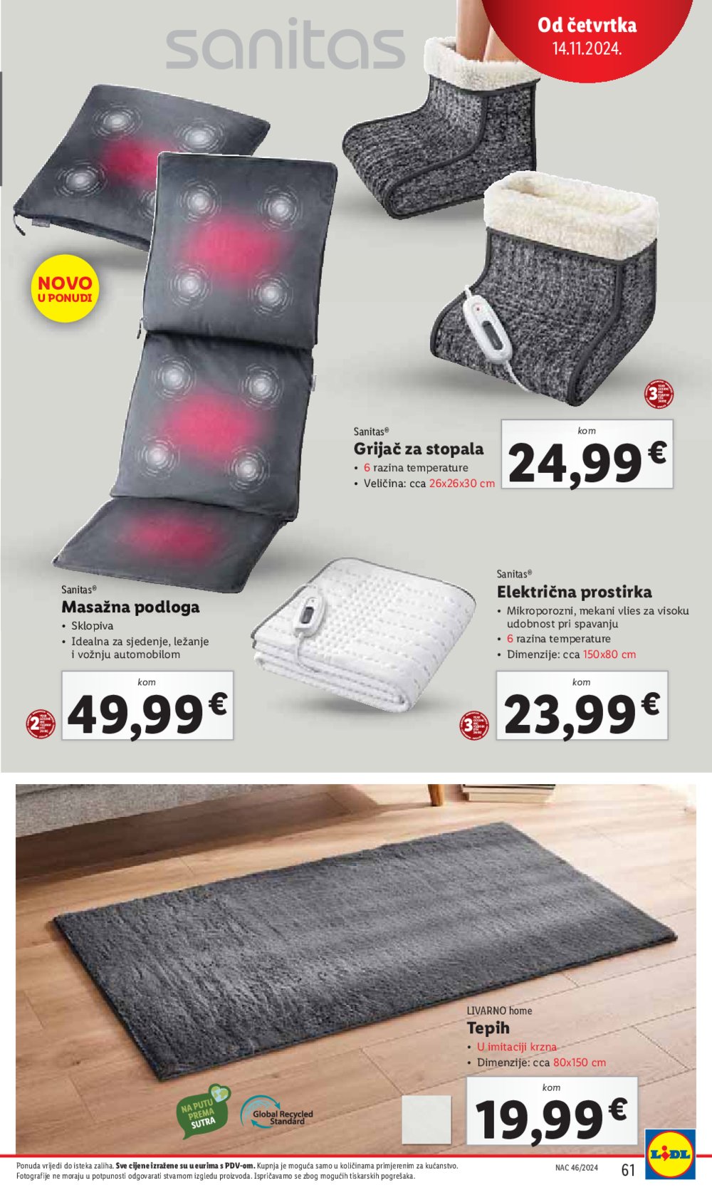 Lidl katalog Super ponuda od ponedjeljka 11.11.-17.11.2024.