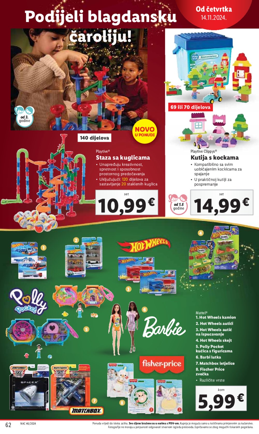 Lidl katalog Super ponuda od ponedjeljka 11.11.-17.11.2024.