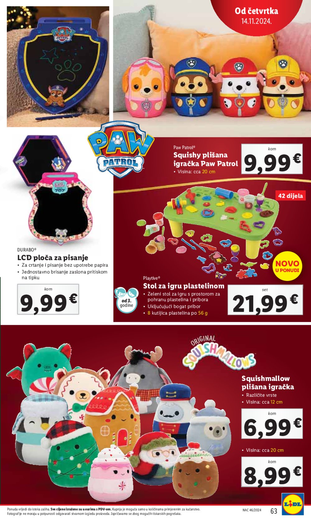 Lidl katalog Super ponuda od ponedjeljka 11.11.-17.11.2024.