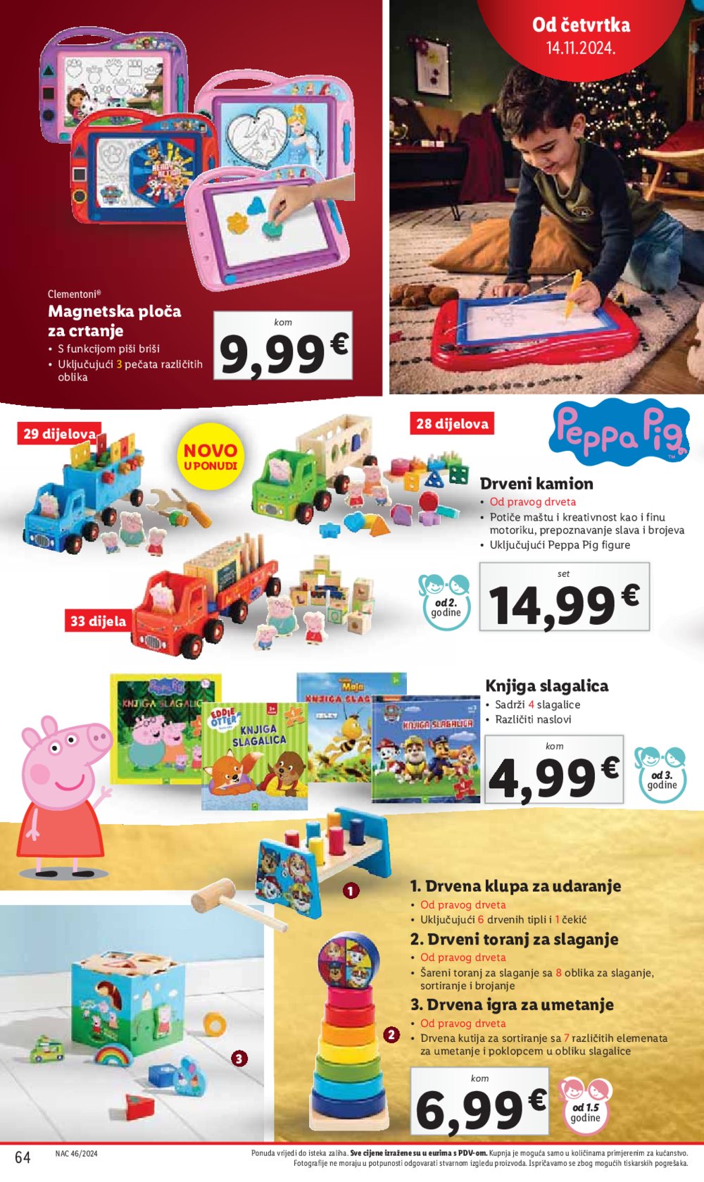 Lidl katalog Super ponuda od ponedjeljka 11.11.-17.11.2024.