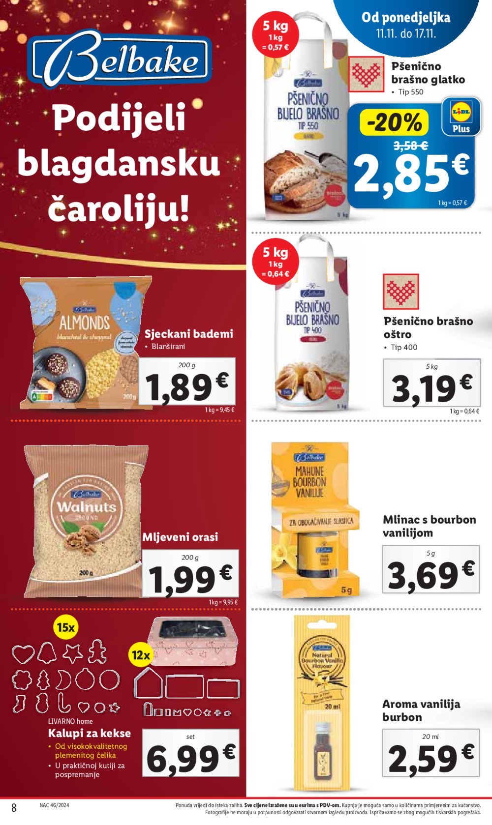 Lidl katalog Super ponuda od ponedjeljka 11.11.-17.11.2024.