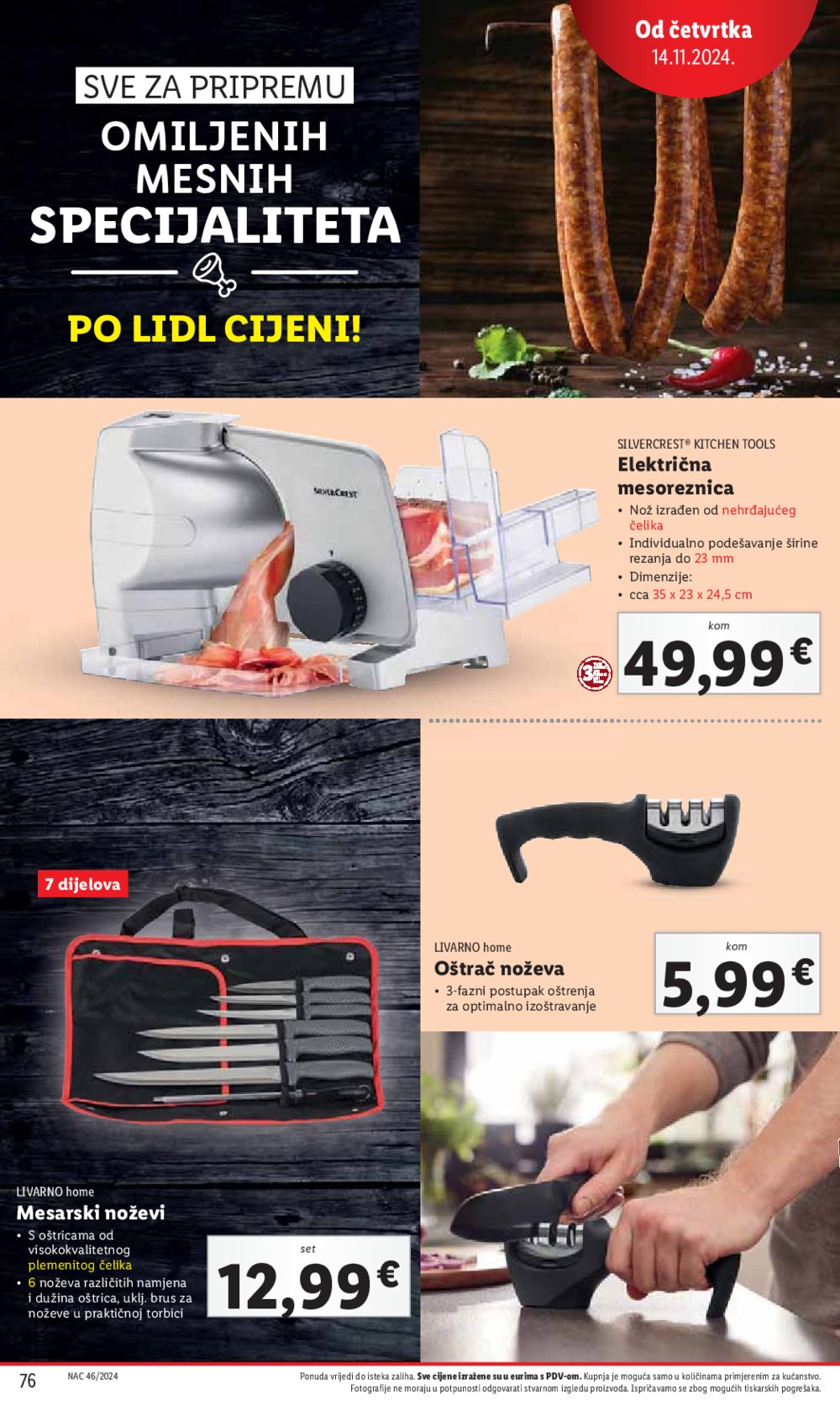 Lidl katalog Super ponuda od ponedjeljka 11.11.-17.11.2024.