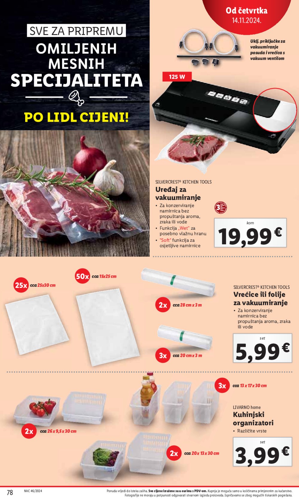 Lidl katalog Super ponuda od ponedjeljka 11.11.-17.11.2024.