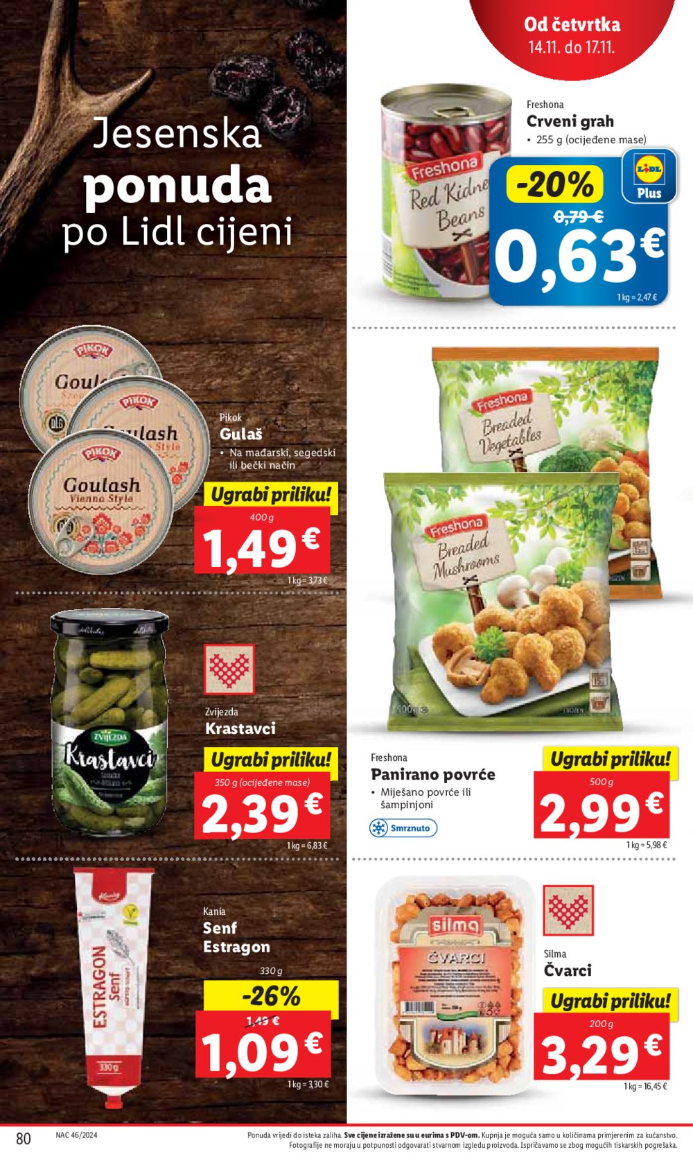 Lidl katalog Super ponuda od ponedjeljka 11.11.-17.11.2024.