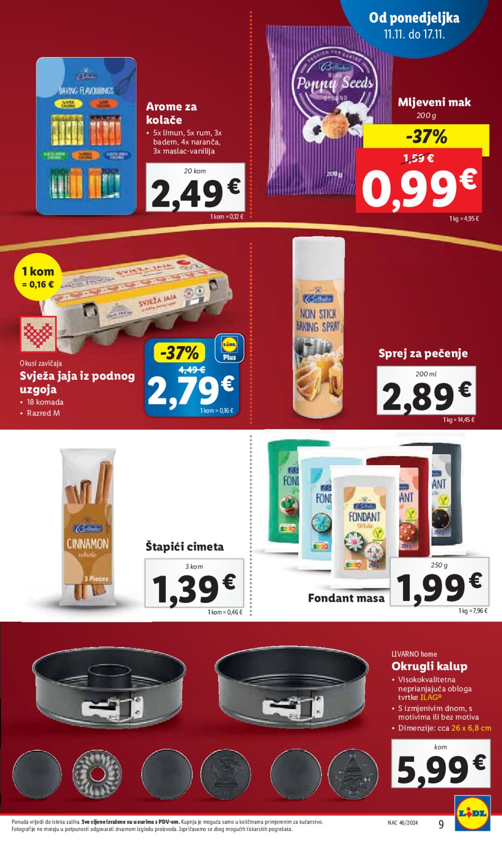 Lidl katalog Super ponuda od ponedjeljka 11.11.-17.11.2024.