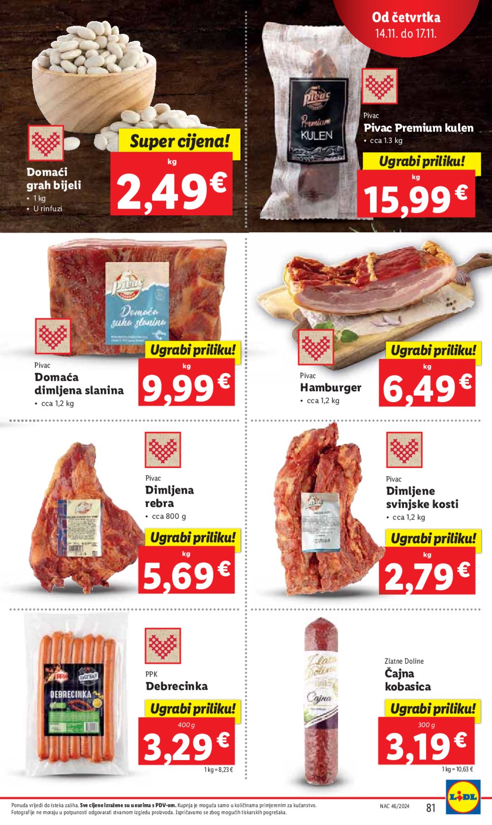 Lidl katalog Super ponuda od ponedjeljka 11.11.-17.11.2024.