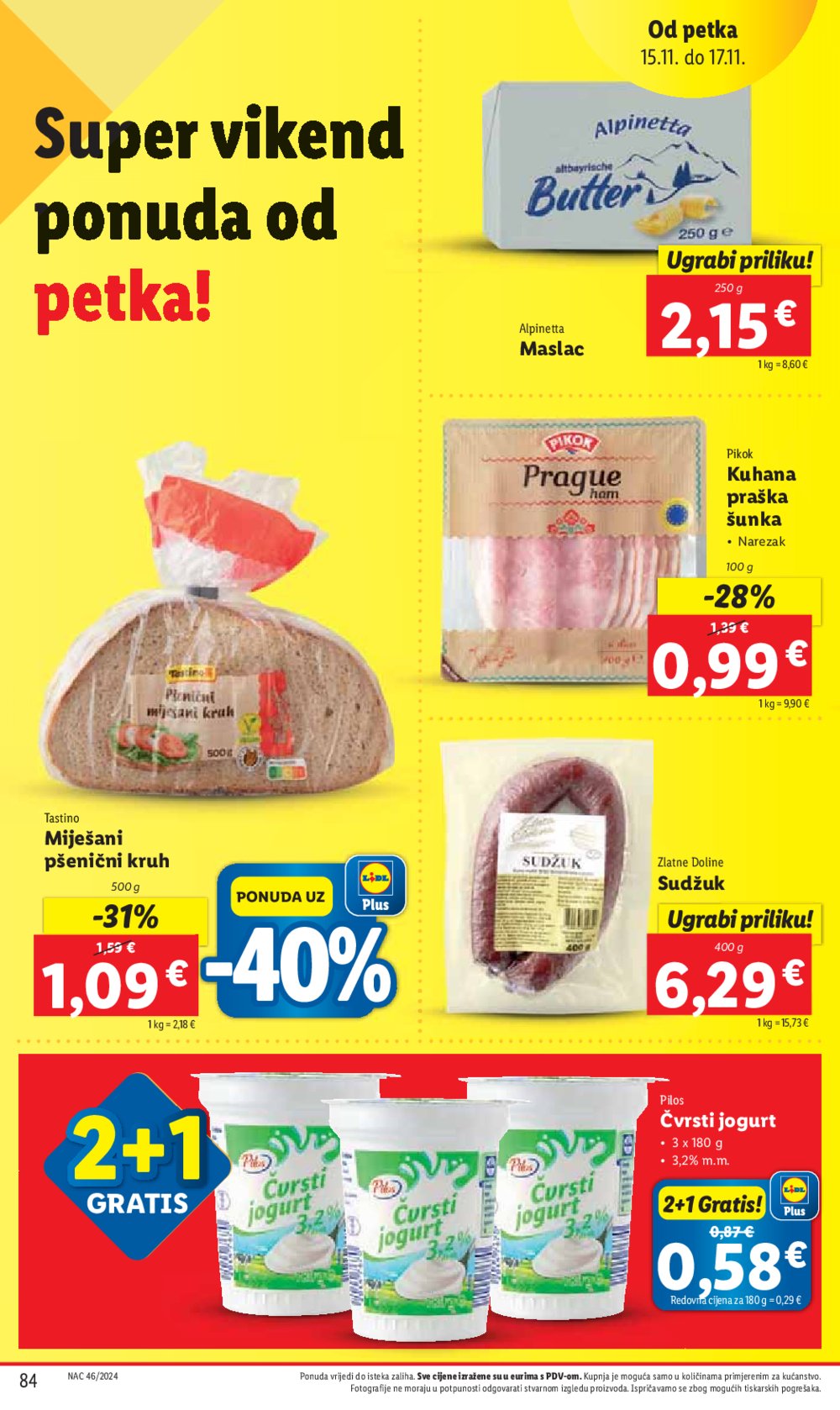 Lidl katalog Super ponuda od ponedjeljka 11.11.-17.11.2024.