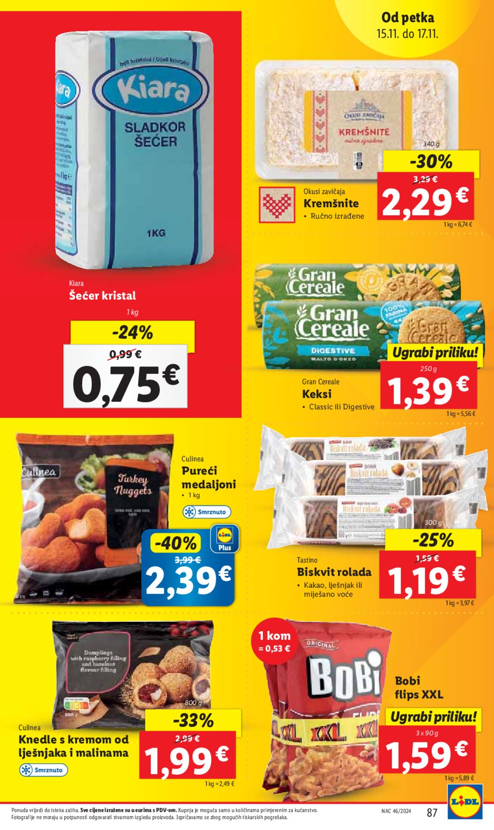 Lidl katalog Super ponuda od ponedjeljka 11.11.-17.11.2024.