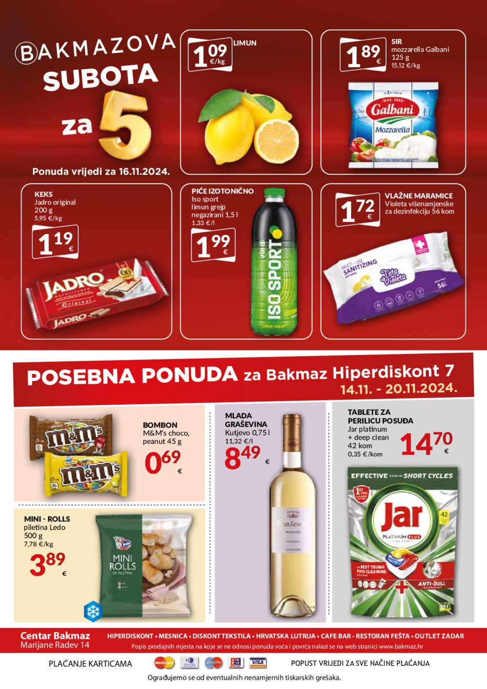 Bakmaz katalog Akcija 14.11.-20.11.2024.