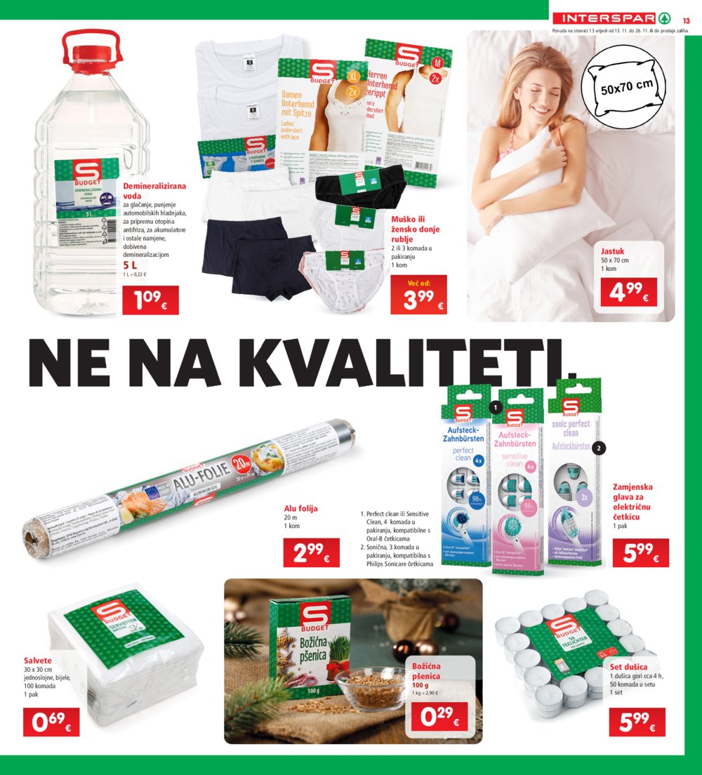 INTERSPAR katalog Akcija 13.11.-19.11.2024.