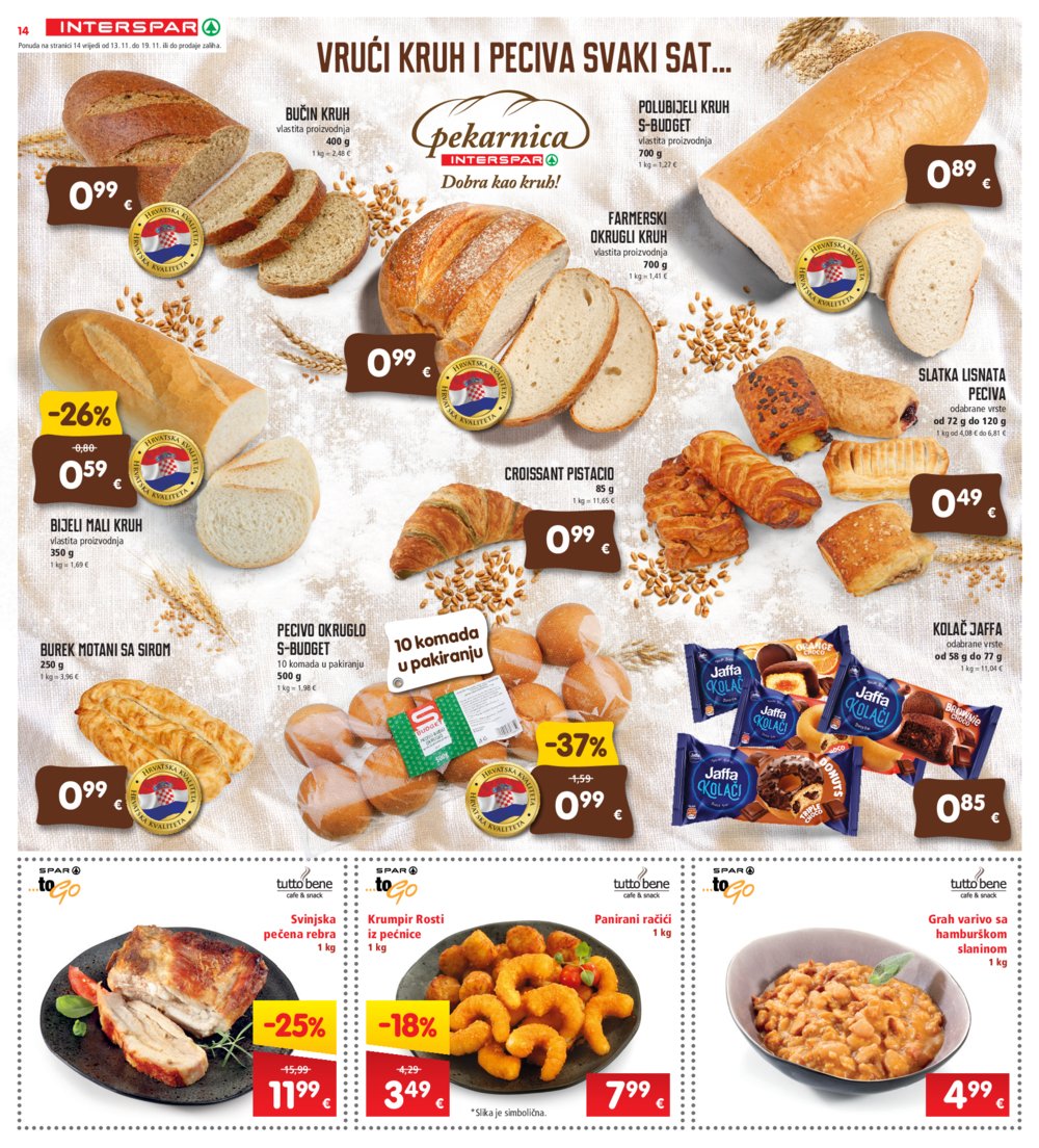 INTERSPAR katalog Akcija 13.11.-19.11.2024.