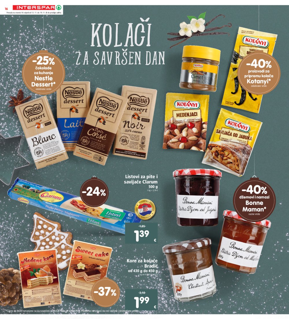 INTERSPAR katalog Akcija 13.11.-19.11.2024.