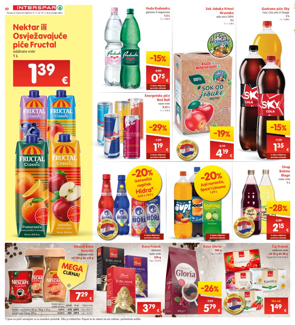 INTERSPAR katalog Akcija 13.11.-19.11.2024.