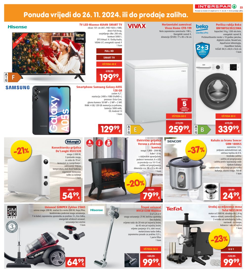 INTERSPAR katalog Akcija 13.11.-19.11.2024.