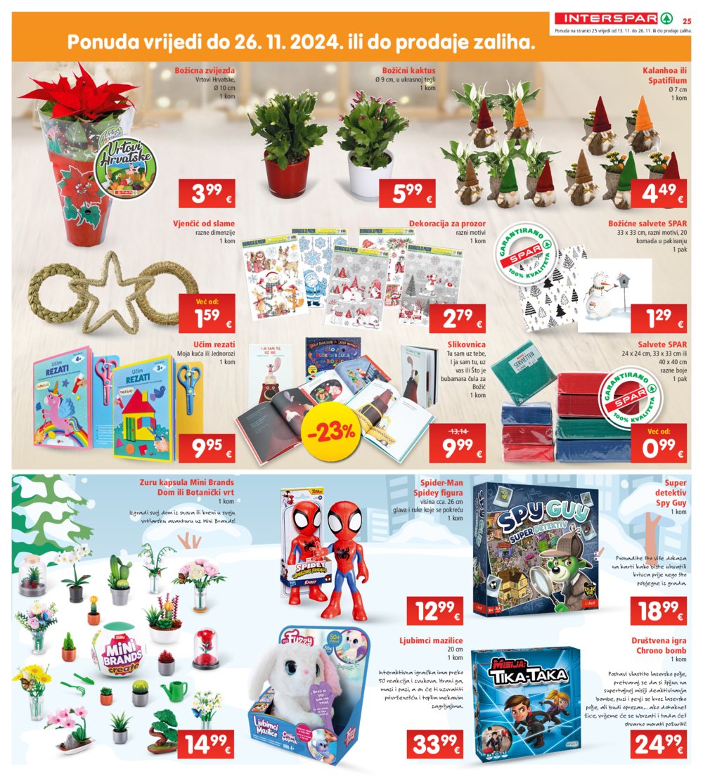 INTERSPAR katalog Akcija 13.11.-19.11.2024.