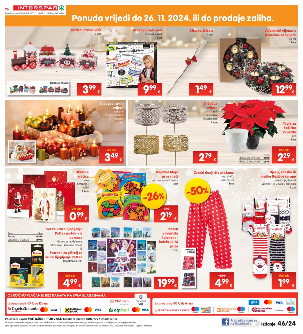 INTERSPAR katalog Akcija 13.11.-19.11.2024.