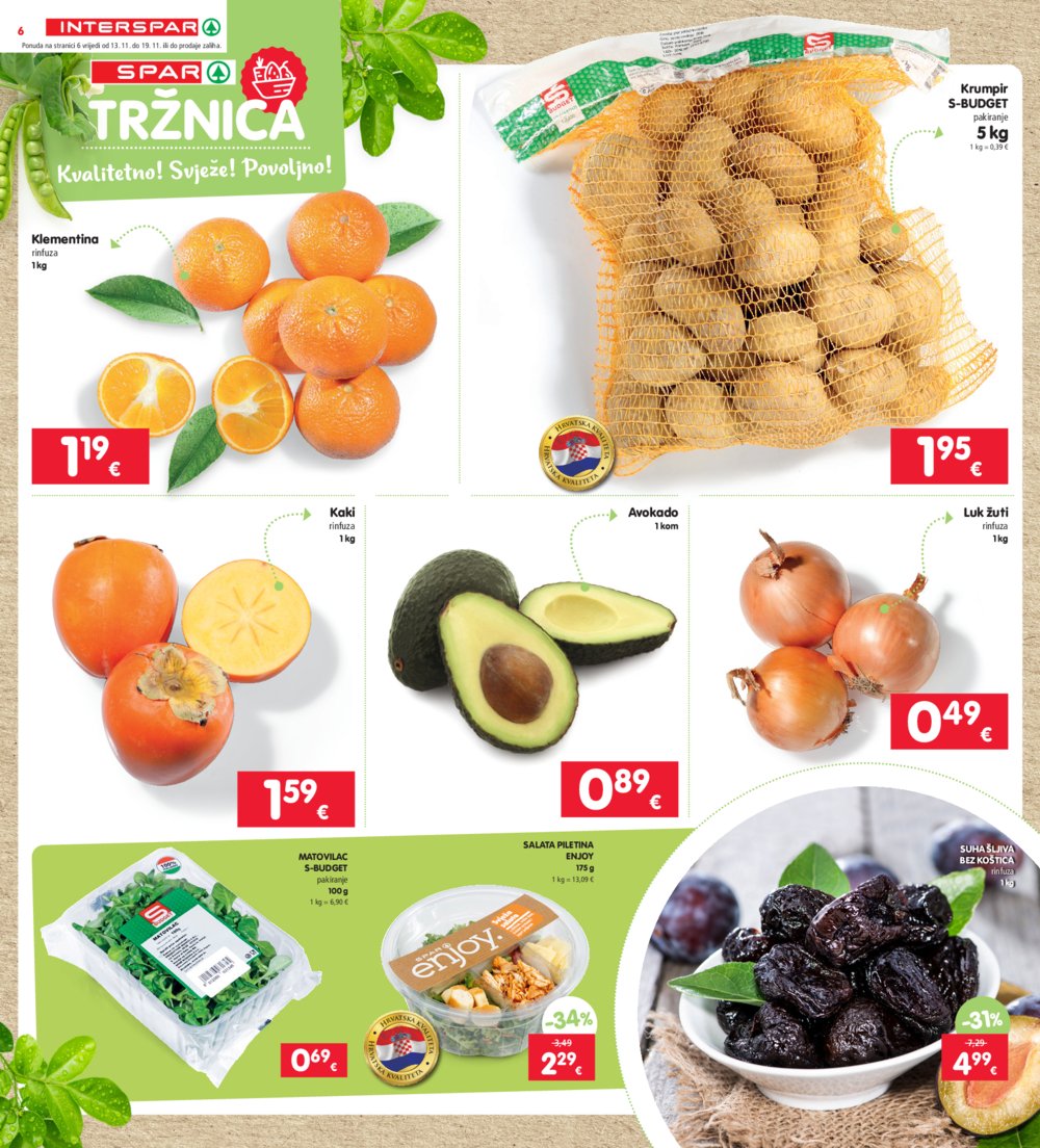 INTERSPAR katalog Akcija 13.11.-19.11.2024.