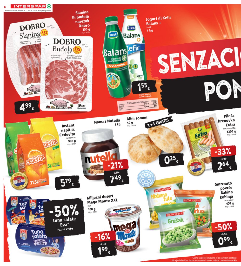 INTERSPAR katalog Akcija 13.11.-19.11.2024.