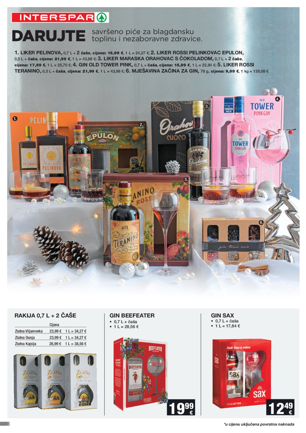 INTERSPAR katalog Pokloni 13.11.-07.01.2024.