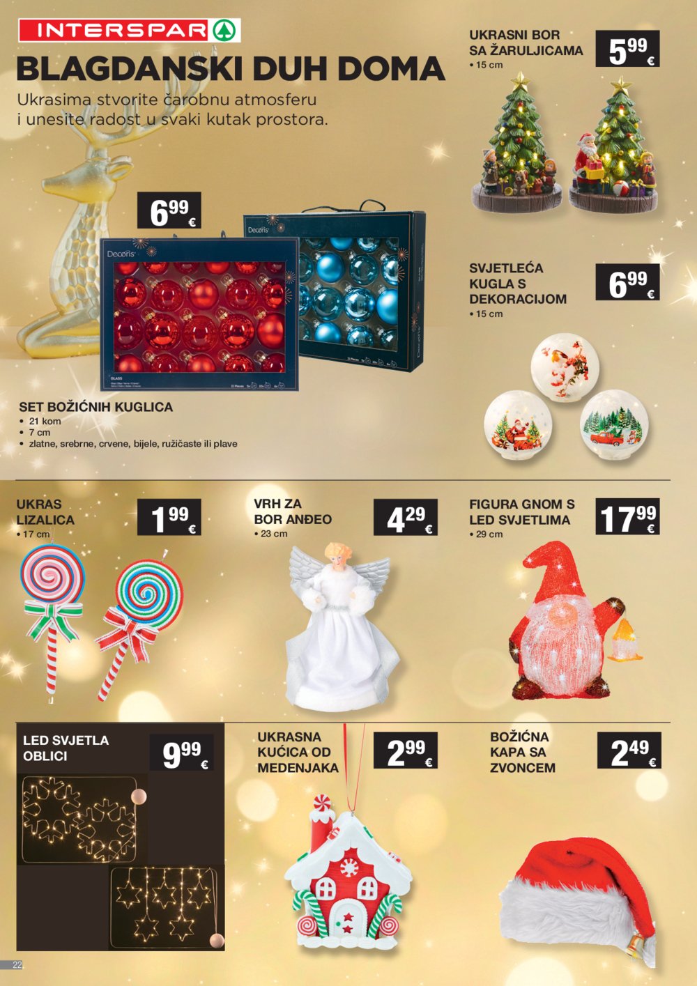 INTERSPAR katalog Pokloni 13.11.-07.01.2024.