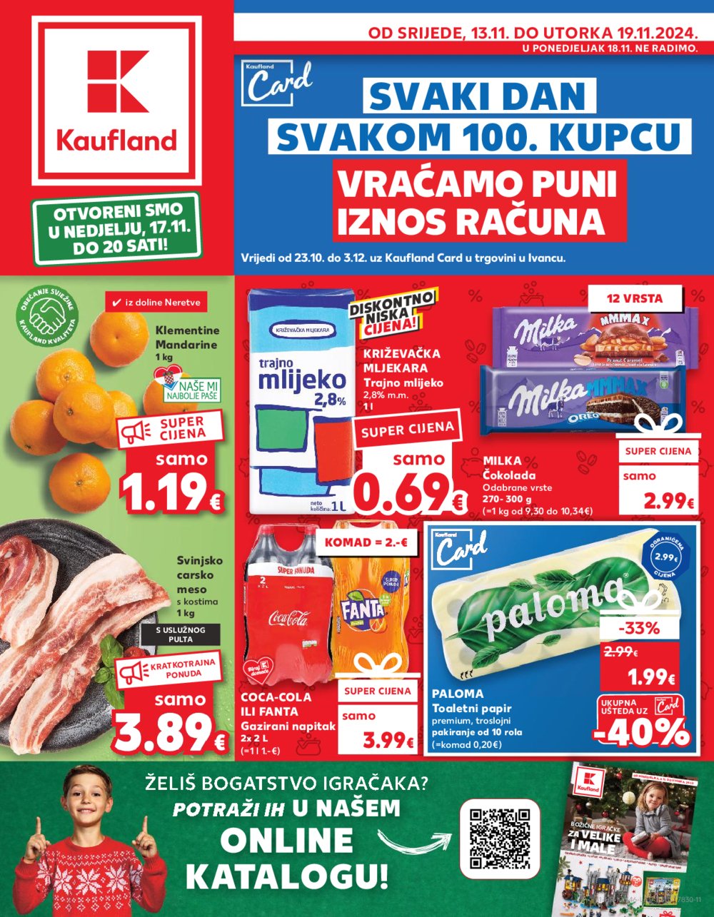 Kaufland katalog Akcija 13.11.-19.11.2024. Ivanec