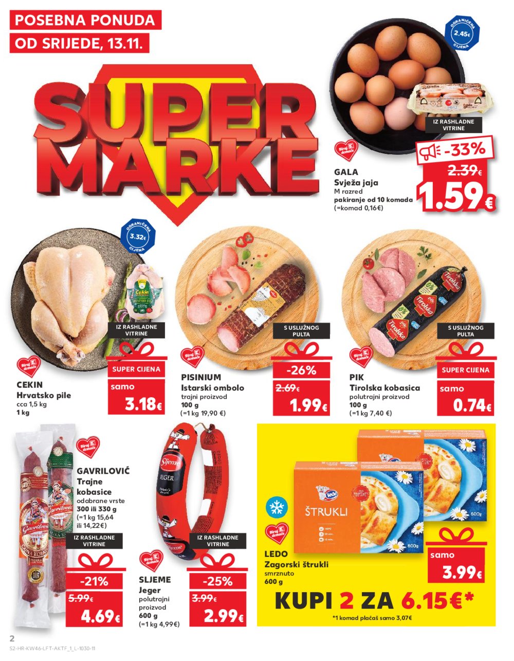 Kaufland katalog Akcija 13.11.-19.11.2024. Ivanec