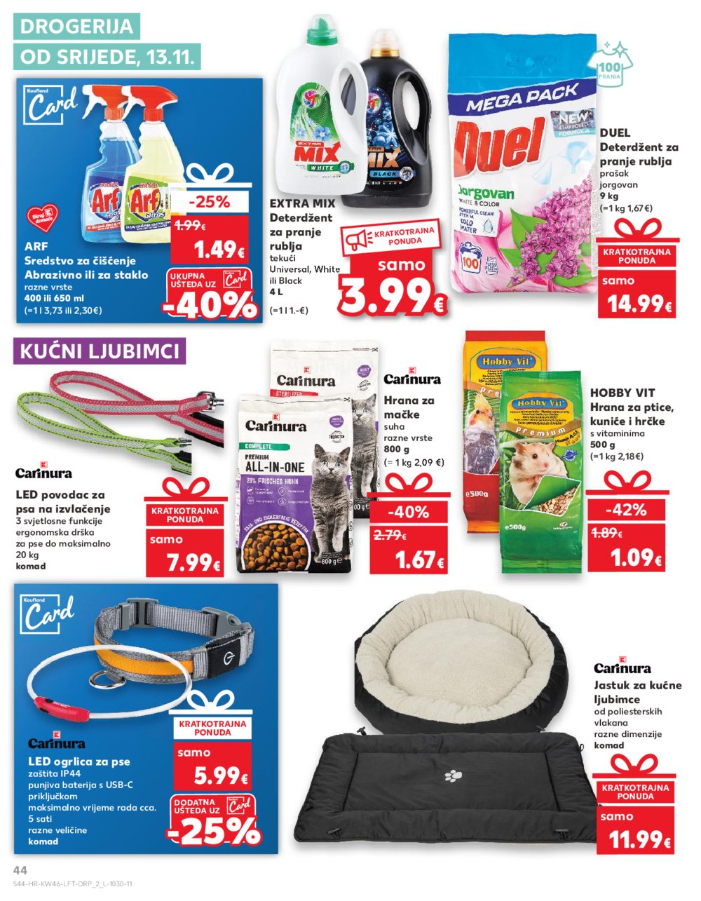 Kaufland katalog Akcija 13.11.-19.11.2024. Ivanec