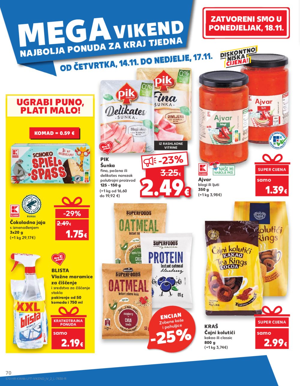 Kaufland katalog Akcija 13.11.-19.11.2024. Ivanec