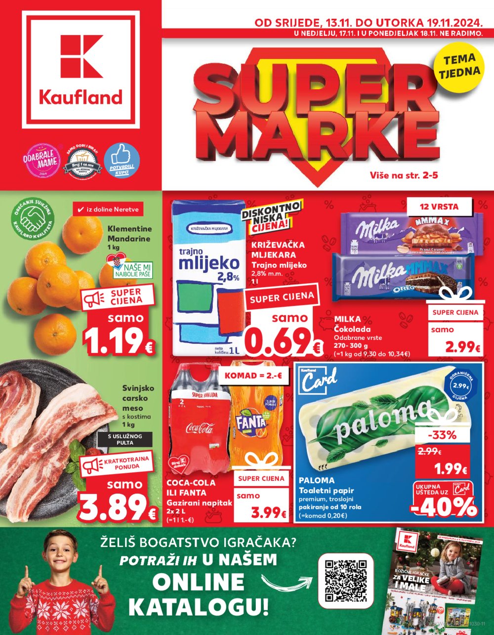 Kaufland katalog Akcija 13.11.-19.11.2024. Odabrane poslovnice