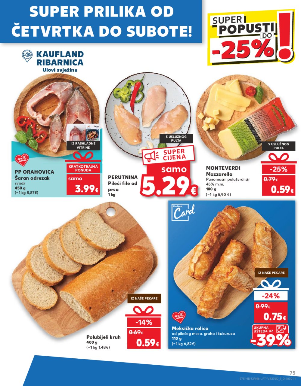 Kaufland katalog Akcija 13.11.-19.11.2024. Odabrane poslovnice