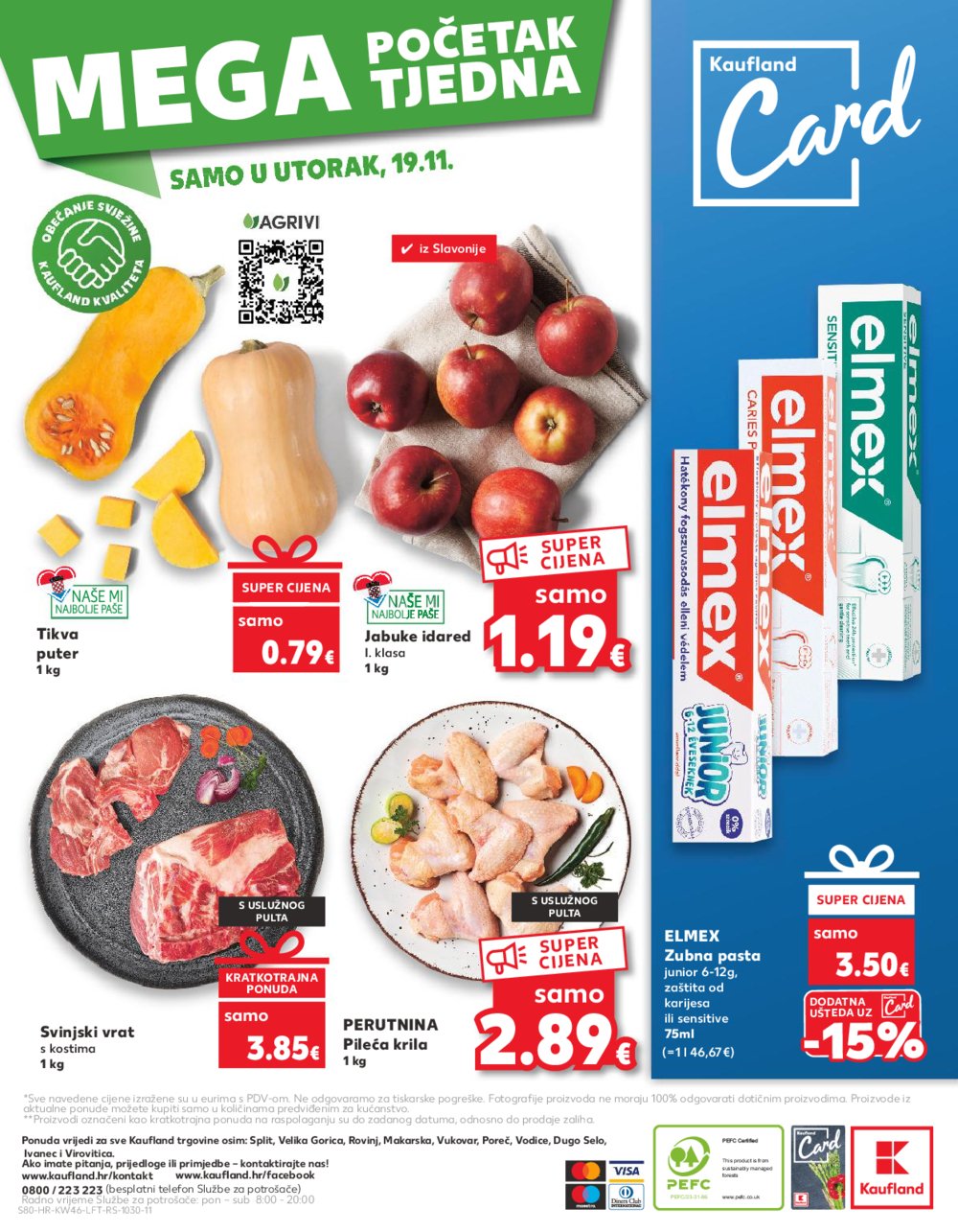 Kaufland katalog Akcija 13.11.-19.11.2024. Odabrane poslovnice