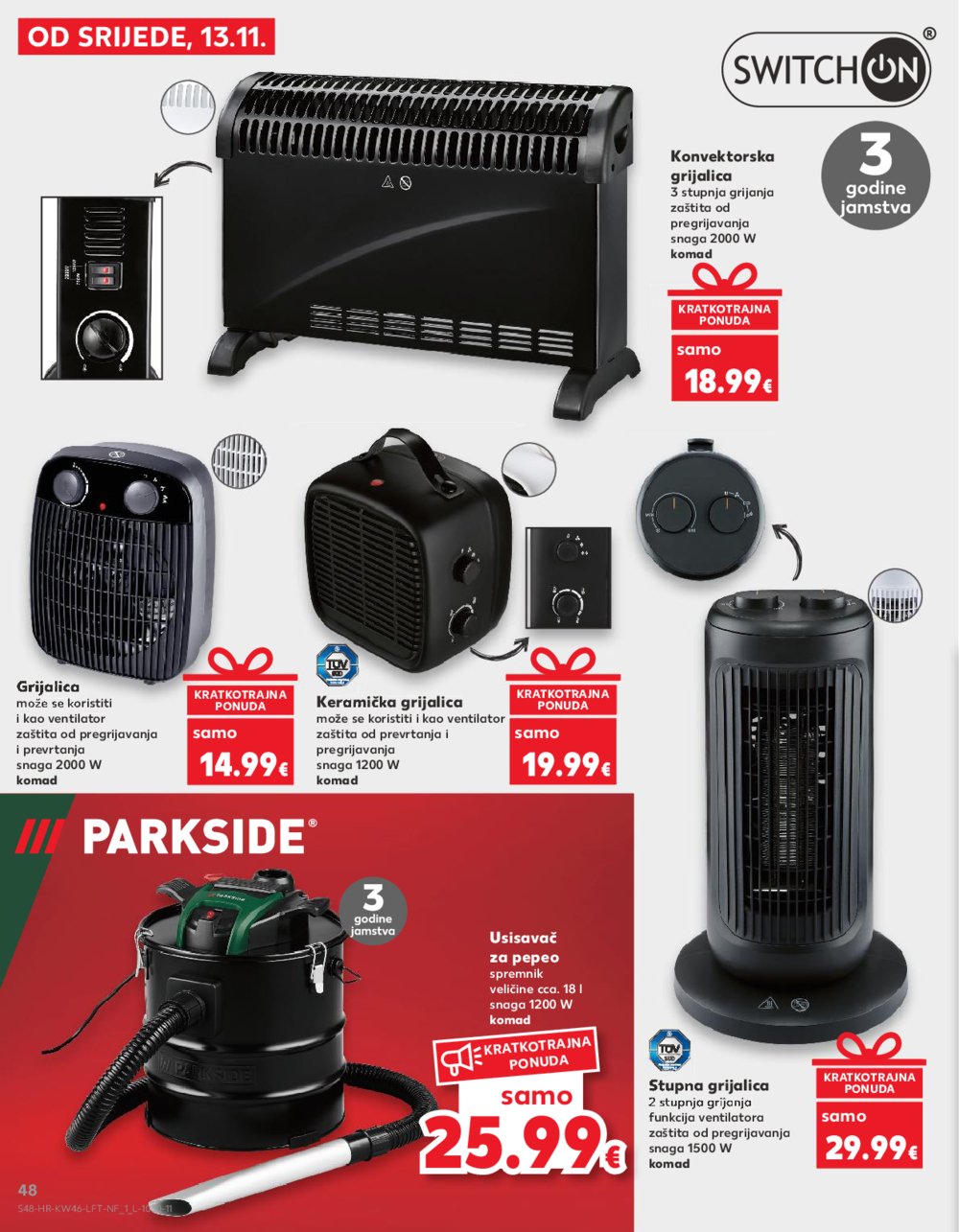 Kaufland katalog Akcija 13.11.-19.11.2024. VG, Rv, Ma, Vu, Po, Vo, DS