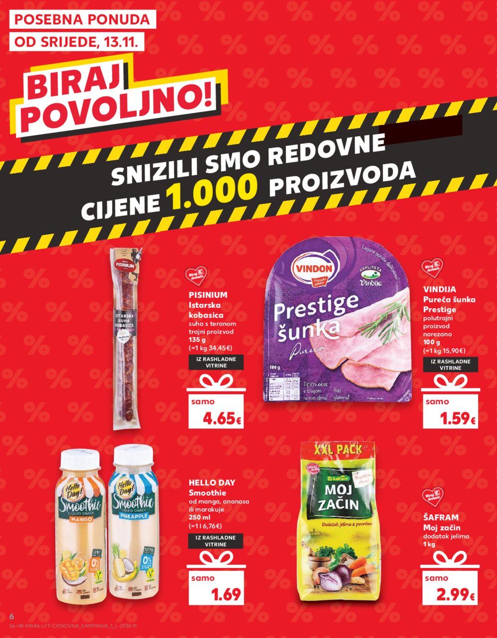 Kaufland katalog Akcija 13.11.-19.11.2024. Virovitica